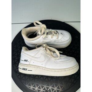 Nike Air Force 1 Low TD ‘Double Air White Black’ (CW0986 100) Shoes Size: 8C